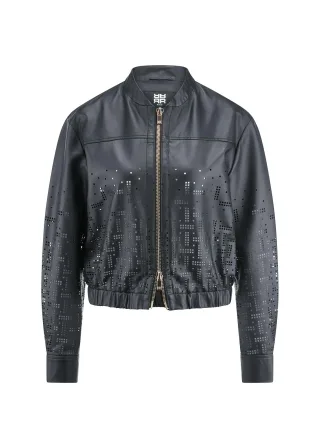 RIANI - Lederjacke black - Gr. - 38