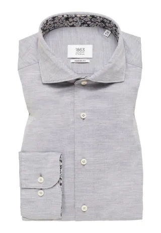 ETERNA - Hemd : Modern Fit grau - Gr. - 41