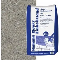 Hamann Mercatus GmbH Sand Hamann Mercatus Quarz Einkehrsand 0,1-1,0 mm hell 25 kg