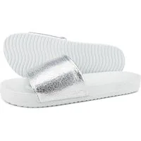 Flip Flop pool metallic cracked Badesandale