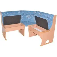 moebel-direkt-online Eckbank Anja (Mit Stauraumfunktion unter den Sitzflächen, Stellfläche 125x125 cm), Sitzflächen mit Gasdruckfedern ausgetattet
