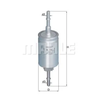 Mahle Kraftstofffilter Ford Fiesta Fusion Mazda 2