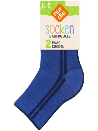 NUR DIE Kinder Socken Unisex 2er Pack