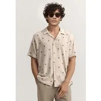 bugatti Kurzarmhemd Modern Fit aus einem Baumwollmix
