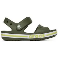 Crocs Crocs Mädchen Sandalen Crocs-BAYABAND SANDAL K 211054-309 Grün Grün Sandale
