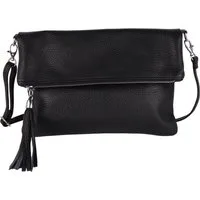 MIRROSI Umhängetasche Damen, Crossbody Bag, Echtleder Made in Italy (1 Tasche 2 Gurte oder Basic Version 1 Tasche 1 Gurt, verstellbaren Schulterriemen), 26x18x2cm (BXHXT)