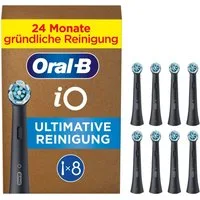 Oral-B Aufsteckbürsten iO Ultimative Reinigung, Original Aufsteckbürsten für elektrische Oral-B iO Zahnbürsten