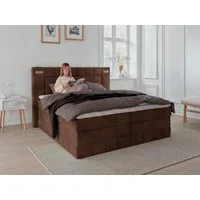 OTTO home Boxbett PHILLIPA inkl. Bettkasten, wahlweise mit LED-Leuchten, Breite: 180cm, inkl. Kaltschaum-Topper, in verschiedenen Farben erhältlich
