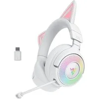 RAZER Kraken Kitty V3 Pro Gaming-Headset (Stummschaltung, integrierte Steuerung für Anrufe und Musik, Bluetooth)