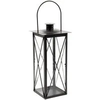 Blümelhuber Kerzenlaterne Windlicht, Glas-Laterne