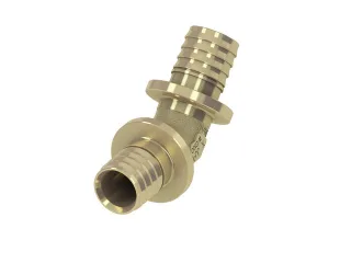 Tece flex Winkelkupplung 45 Grad Dim. 63 x 63, Siliziumbronze, 707166 707166