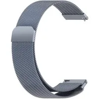 SmartUP Smartwatch-Armband 18mm / 20mm / 22mm Stegbreite Metall Milanese Edelstahl Ersatzband, für Smartwatch und klassische Uhr