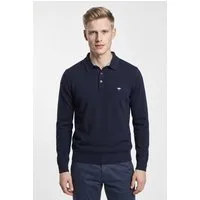 FYNCH-HATTON Polokragenpullover Langarm, aus Baumwolle