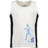 Blue Seven Muskelshirt Blue Seven Jungen Muskelshirt Tanktop Trägershirt Fußball weiß (1-tlg)