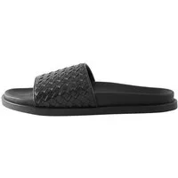 Next N. Premium Slide-Sandalen aus geflochtenem Leder Sandale