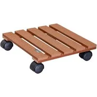 Wagner-System Pflanzenroller Wagner Pflanzenroller 29 x 29 x 8 cm braun