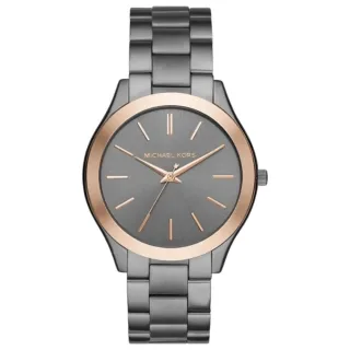 Michael Kors MK8576 Slim Runway Unisex 44 mm Gunmetal Uhr