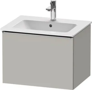 Duravit D-Neo Waschtischunterbau wandhängend Betongrau Matt 610x462x440 mm - DE4261070070000 DE4261070070000