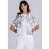 TUZZI Sweatjacke mit Ziersteinen