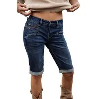 Freeman T. Porter Stretch-Jeans FREEMAN T. PORTER BELIXA SHORTS S-SDM fever 25752 642.F0346 - MAGIC