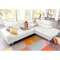 COTTA Ecksofa Driver L-Form, B: 265 cm, Kopfteilverstellung, optional Bettfunktion & Bettkasten