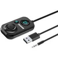 COFI 1453 BT 5.0 kabelloser AUX-Adapter für Auto, Audio-Sender und Empfänger KFZ-Transmitter
