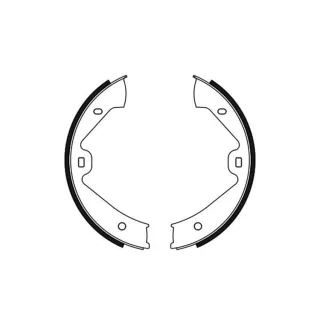 Bosch Bremsbacken hinten Porsche Cayenne VW Touareg