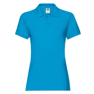 Fruit of the Loom - "Premium" Poloshirt für Damen (Azure Blau)