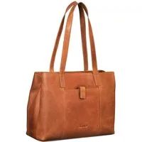 Benthill Henkeltasche Echt Leder Damen Tasche Handtasche Große Vintage Umhängetasche XL, Reißverschlussfach