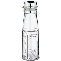 Küchenprofi Dressing Shaker Dressingshaker 0,25l Acryl/Edelstahl 20cm, Acryl, (1-tlg), Dressingshaker, Ø6cm, Acryl