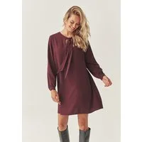TATUUM Midikleid Woven Kleid Mit Halsteil - Cravia Cz