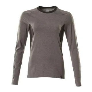 MASCOT Damen Langarmshirt Dunkelanthrazit / Schwarz 3XL - 18391-959-1809-3XLONE
