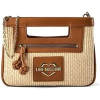 LOVE MOSCHINO Henkeltasche Straw Chic, Polypropylen