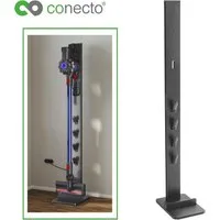conecto Halterung Ständer für Dyson Staubsauger Akkusauger V15 V12 V11 V10 V8 V7 V6, (Aluminiumkonstruktion)