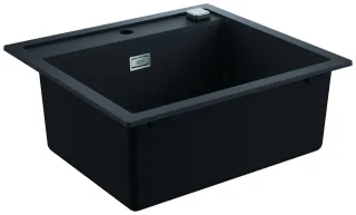 GROHE Kompositspüle K700 31651 1 Becken 560x510mm granit schwarz, 31651AP0 31651AP0