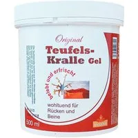 Naturhof Körpercreme TEUFELSKRALLEN GEL 500ml erfrischt wohltuend für Rücken Beine 01, Massage Massagegel Körperpflege Pflege Creme