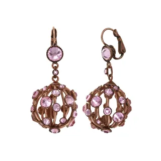 konplott - Ohrringe - Ethnic Glamour II pink
