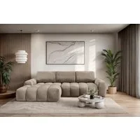 OTTO home Ecksofa AZITA L-Form, 270 cm - OTTO. Verlässliche Qualität., wahlweise als Schlafsofa m. Bettkasten, Bubble-Optik