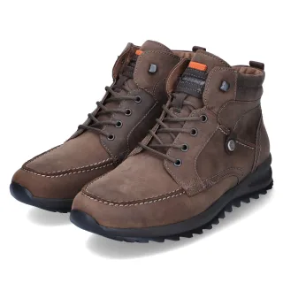Waldläufer Schnürboots MAX  Braun - Gr. 41,5 -  Leder und Textil