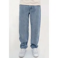 DADA Supreme Regular-fit-Jeans Bequem mit Logodruck Denim Minimal Baggy Pants Loose Fit Jeans