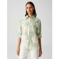 OPUS Longbluse FUMINE BOHÈME Regular mit floralem Print