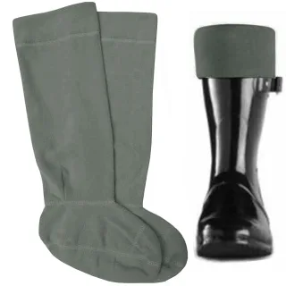 Enzo | Herren Fleece Gummistiefel Socken