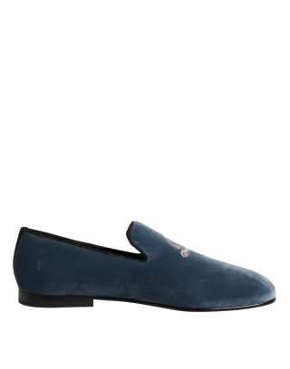 Samtbestickter Loafer