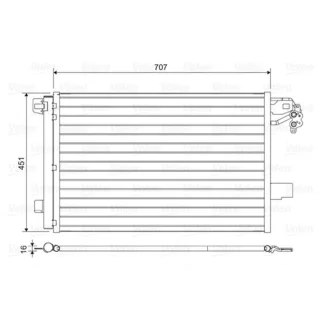 Valeo Klimakondensator VW Transporter T5 2,0 FSI
