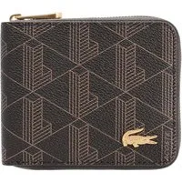 Lacoste Geldbörse The Blend Compact Zip Wallet - Geldbörse 3cc 11 cm (mono slate black