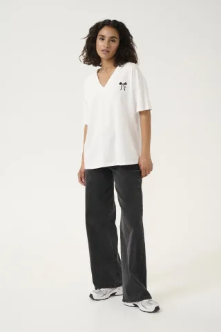 T-shirt Loose fit Chalk offwhite