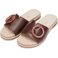 Ara ELBA Pantolette Sommerschuh, Schlupfschuh mit Zierschnalle, in Weite G (weit)