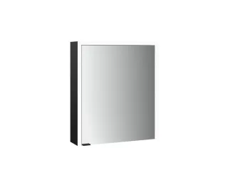emco LED-Lichtspiegelschrank Prime 3 Aufputz, 600 mm, Anschlag rechts, schwarz, 949714301 949714301