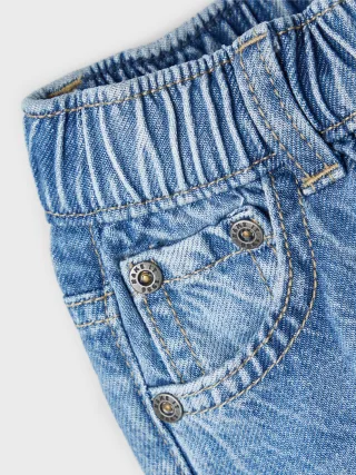 NAME IT - NMNSYDNEY TAPERED JEANS 2415-OY NOOS Medium Blue Denim - Gr. - 92