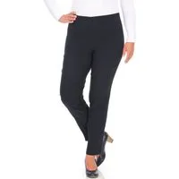KjBRAND Stoffhose Susie XS Ankle Bengaline Sommerhose mit Schlupfbund